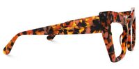 Bobbie - Rectangle Floral Eyeglasses | Vooglam 