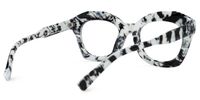 Rectangle Pattern Eyeglasses | Vooglam.com Side View