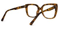 Sargent - Bold Square Camo Statement Glasses | Vooglam Side View