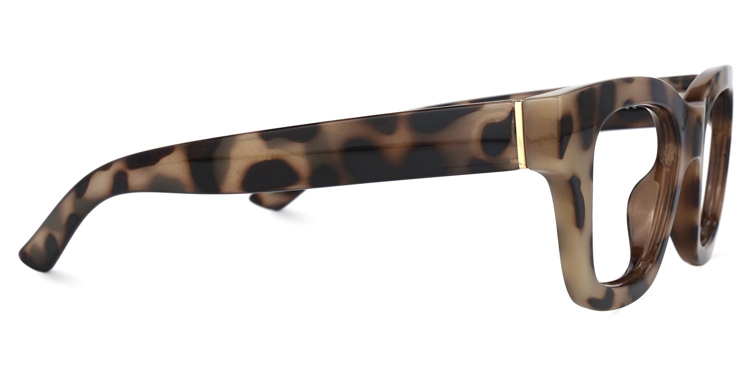 Rectangle Animal Eyeglasses | Vooglam.com 4