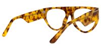 Beltran - Aviator Tortoise Eyeglasses | Vooglam Side View