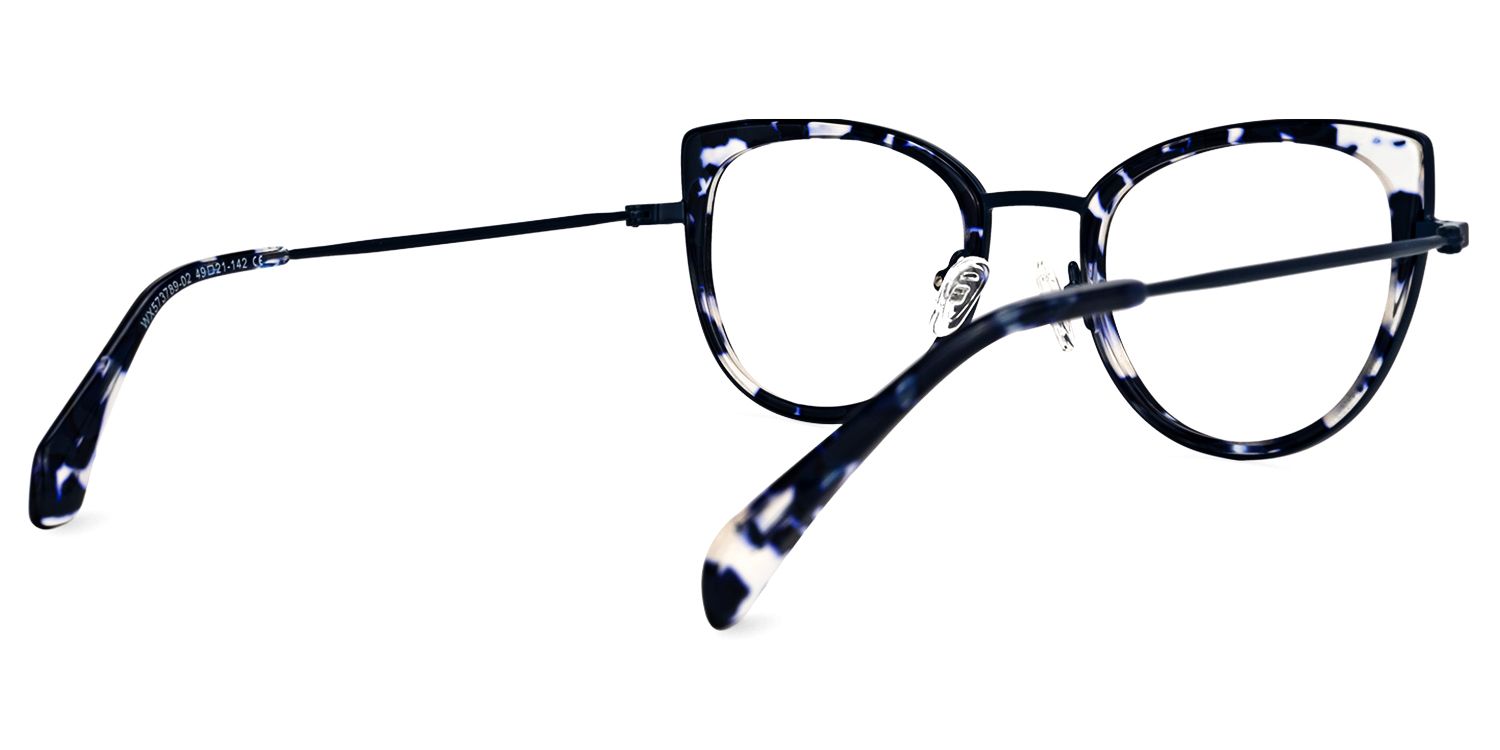 Cat Eye Tortoise Eyeglasses | Vooglam.com Side View