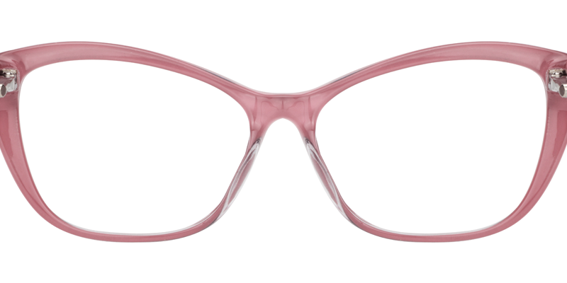 Brisk Cat Eye Pink Eyeglasses 4