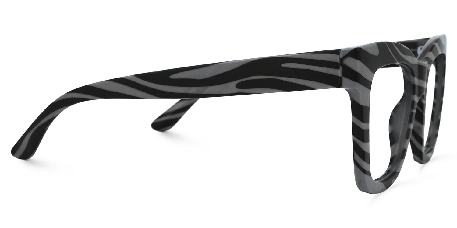 Rectangle Pattern Eyeglasses | Vooglam.com 4