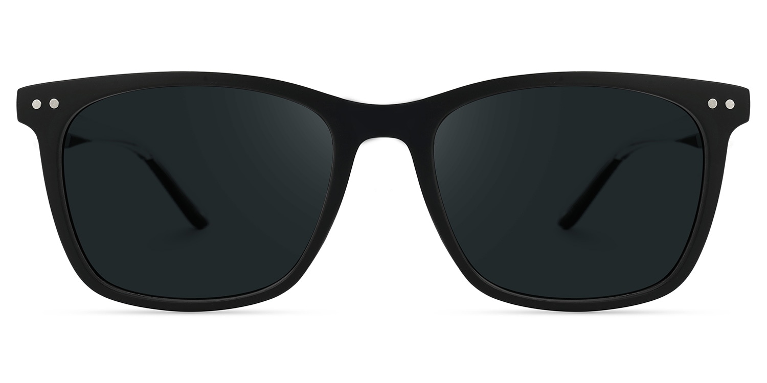 

Diego - Rectangle Black Sunglasses