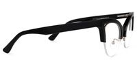 Drayton - Cat Eye Black Eyeglasses | Vooglam 