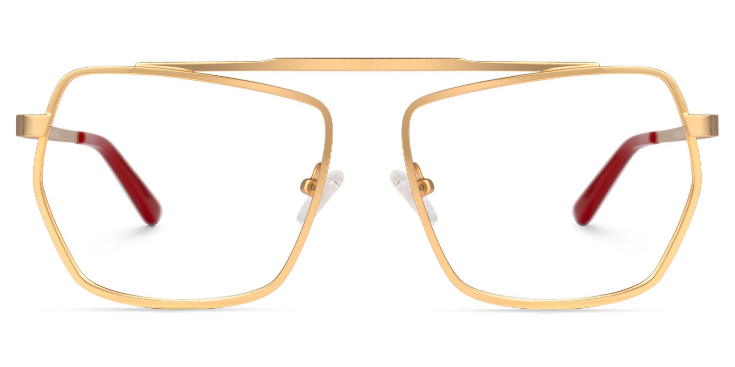 Alexa - Aviator Gold Eyeglasses product detail 2