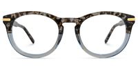 Round Tortoise Eyeglasses | Vooglam.com Angle View