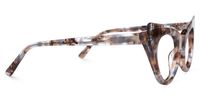Debra - Cat Eye Pattern Eyeglasses | Vooglam 