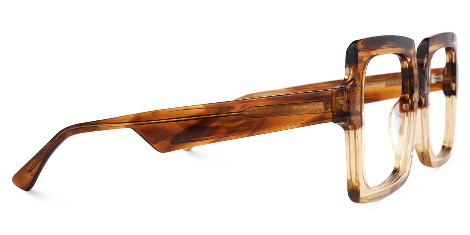 Arroyo Square Twotone Eyeglasses Vooglam