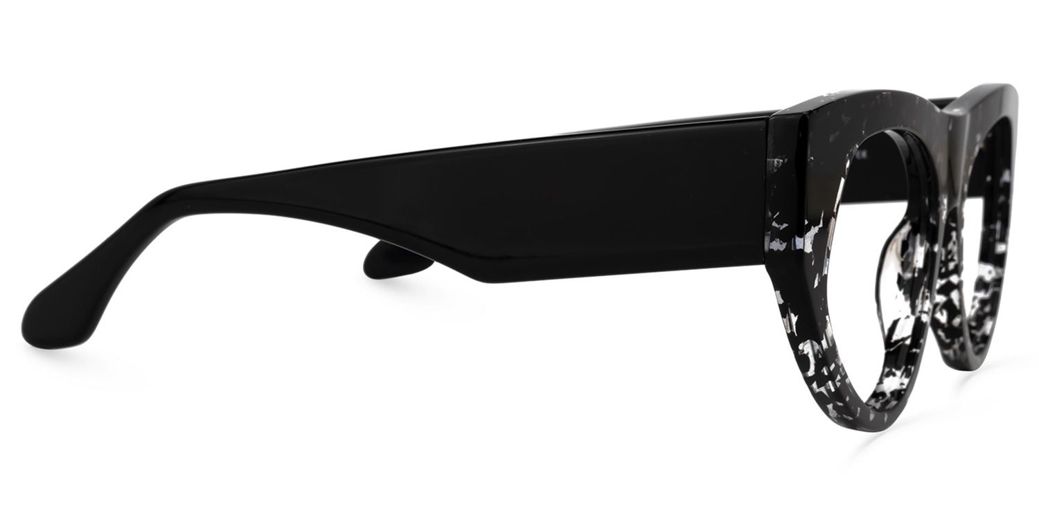 Cat Eye Black Eyeglasses | Vooglam.com 4