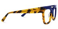 Fludd - Rectangle Blue Eyeglasses | Vooglam 
