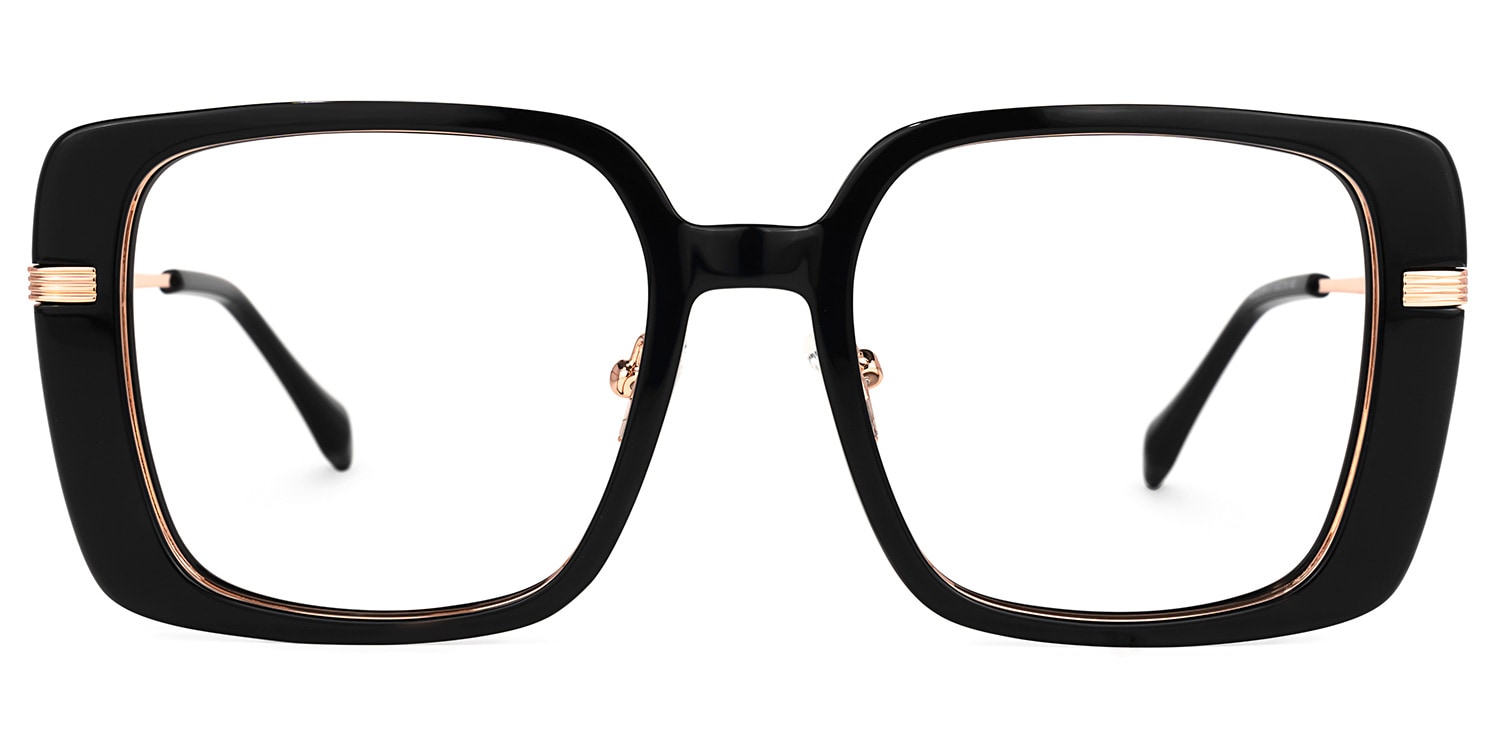 

Spraggins - Square Black Eyeglasses