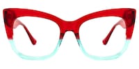 Escobar - Square Two-tone Eyeglasses - 2