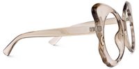 Calloway - Butterfly Brown Eyeglasses | Vooglam