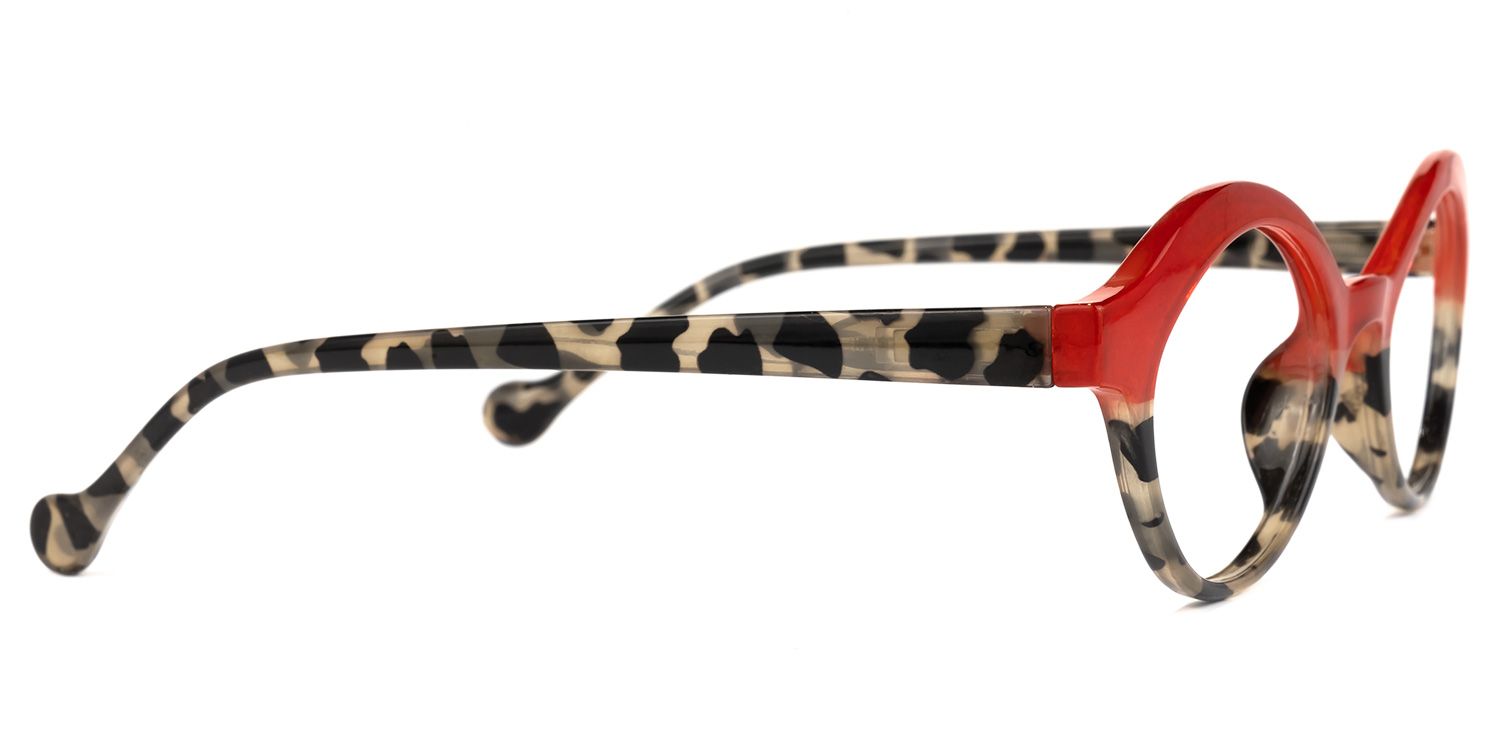 Oval Tortoise Eyeglasses | Vooglam.com 4