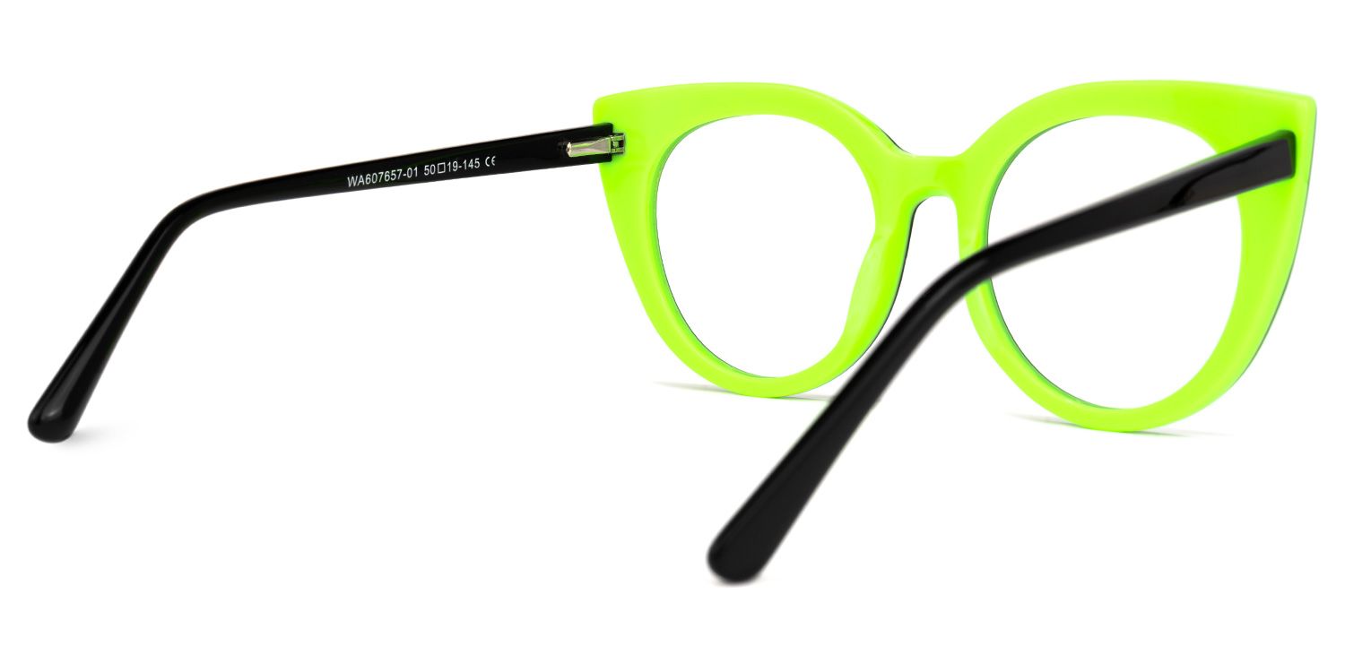 Blaylock - Cat Eye Black Eyeglasses | Vooglam Side View