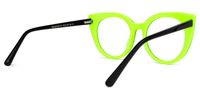 Blaylock - Cat Eye Black Eyeglasses | Vooglam Side View