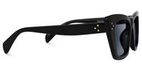 Rectangle Black Sunglasses | Vooglam.com