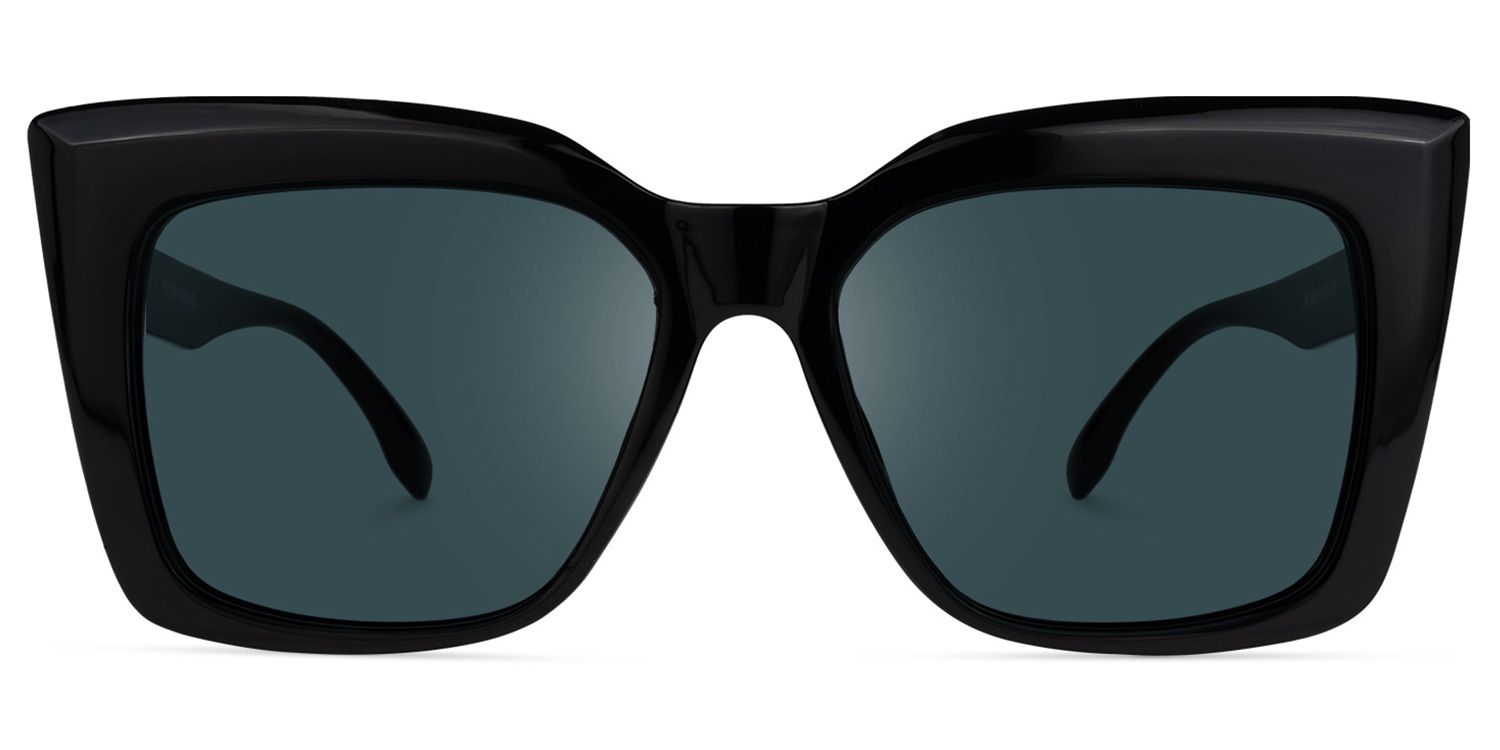Yepes - Square Black Sunglasses product detail 2