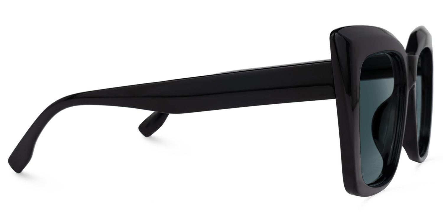 Yepes - Square Black Sunglasses product detail 4