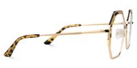 Scotto - Geometric Tortoise Eyeglasses | Vooglam 