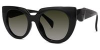 Rectangle Black Eyeglasses | Vooglam.com Front View