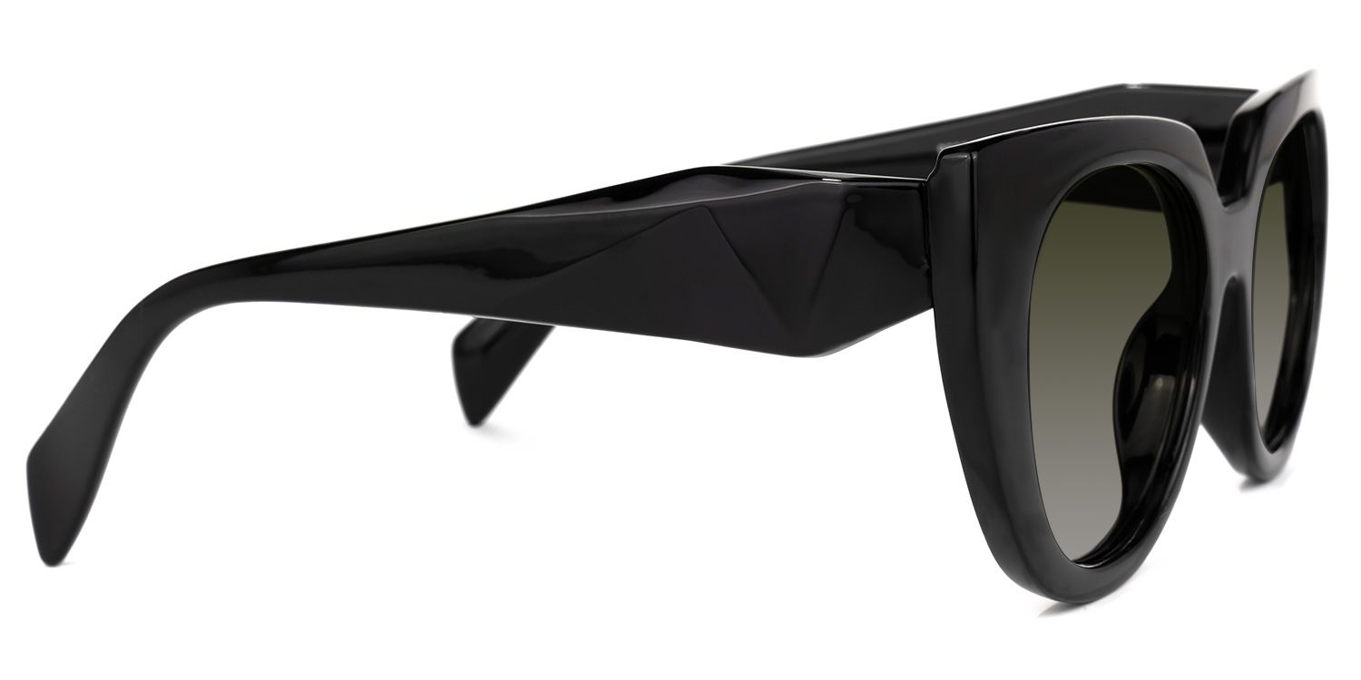 Rectangle Black Eyeglasses | Vooglam.com 4