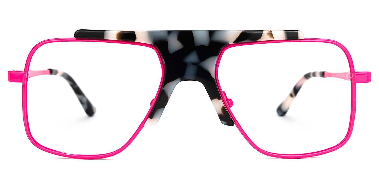 Frazier - Aviator Tortoise Eyeglasses | Vooglam Angle View