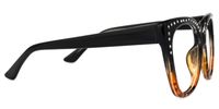 Abla - Cat Eye Black/Tortoise Eyeglasses | Vooglam 