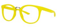 Round Yellow Eyeglasses | Vooglam.com Front View