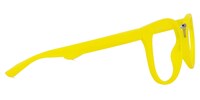 Mayela - Round Yellow Eyeglasses - 4