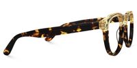 Round Two-tone Eyeglasses | Vooglam.com