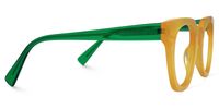 Square Yellow Eyeglasses | Vooglam.com