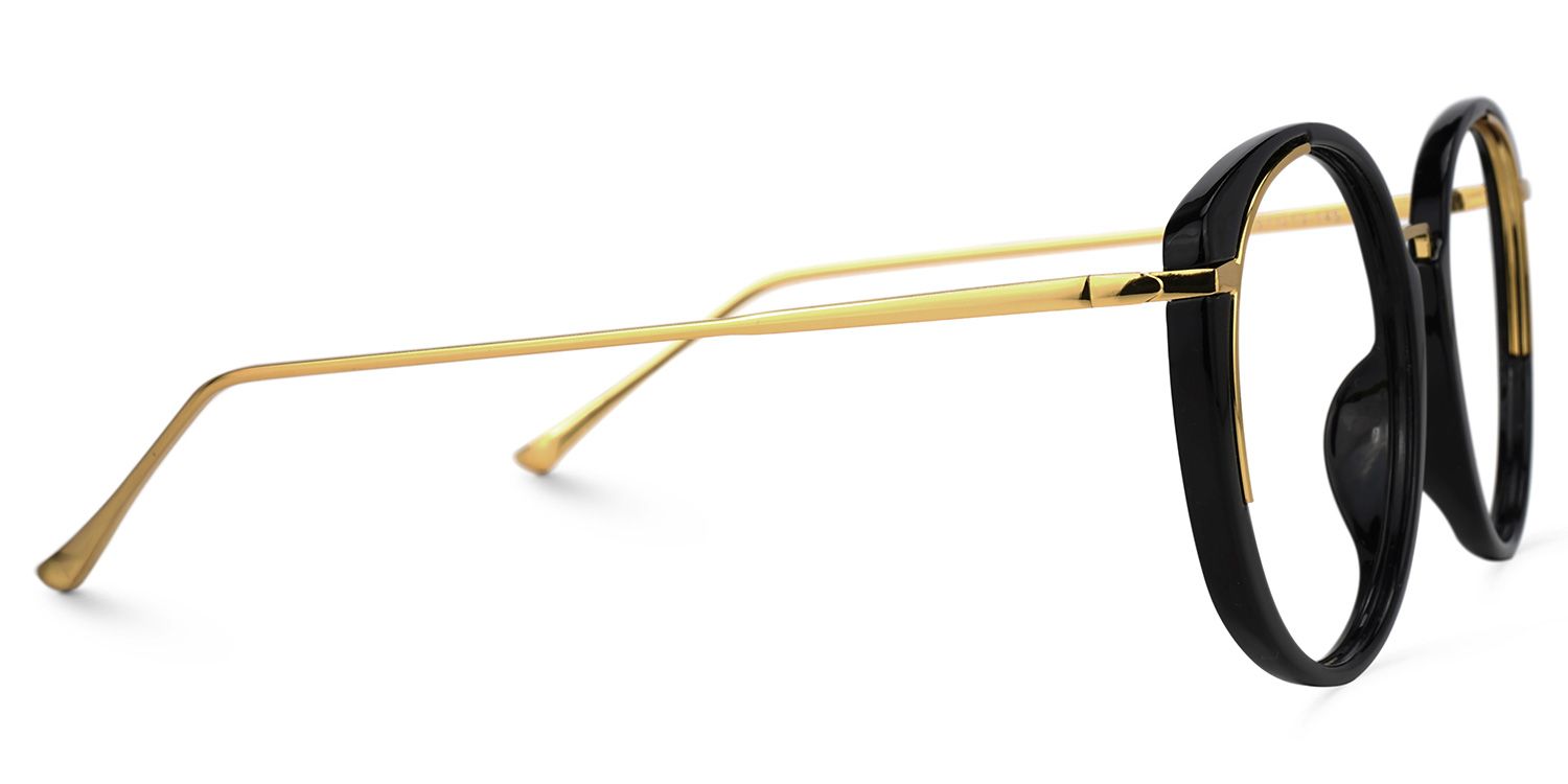 Round Black Eyeglasses | Vooglam.com 4