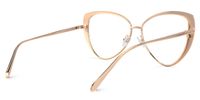 Tristan - Geometric Black Eyeglasses | Vooglam Side View