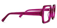 Mangual - Square Purple Eyeglasses - 4