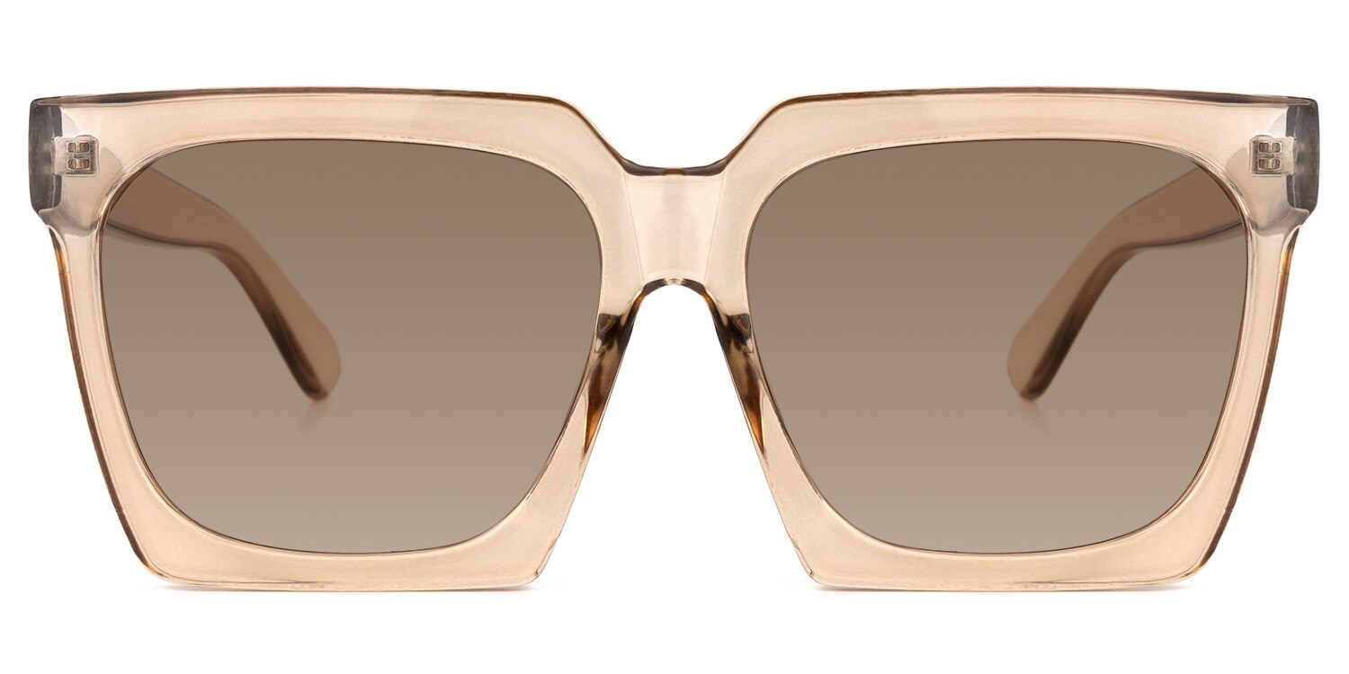 

Marquez - Square Nude Sunglasses