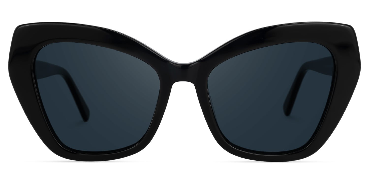 Cotera - Cat Eye Black Sunglasses | Vooglam