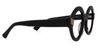 Peth - Round Black Eyeglasses - 4