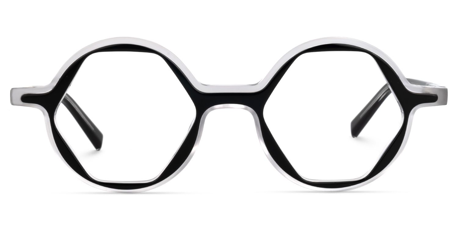 Twitty - Round Black Eyeglasses product detail 2