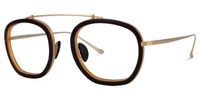 Aviator Brown Eyeglasses | Vooglam.com Front View