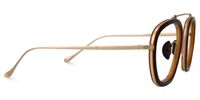 Aviator Brown Eyeglasses | Vooglam.com 