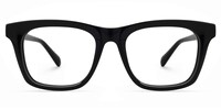 Monroy - Rectangle Black Eyeglasses - 1
