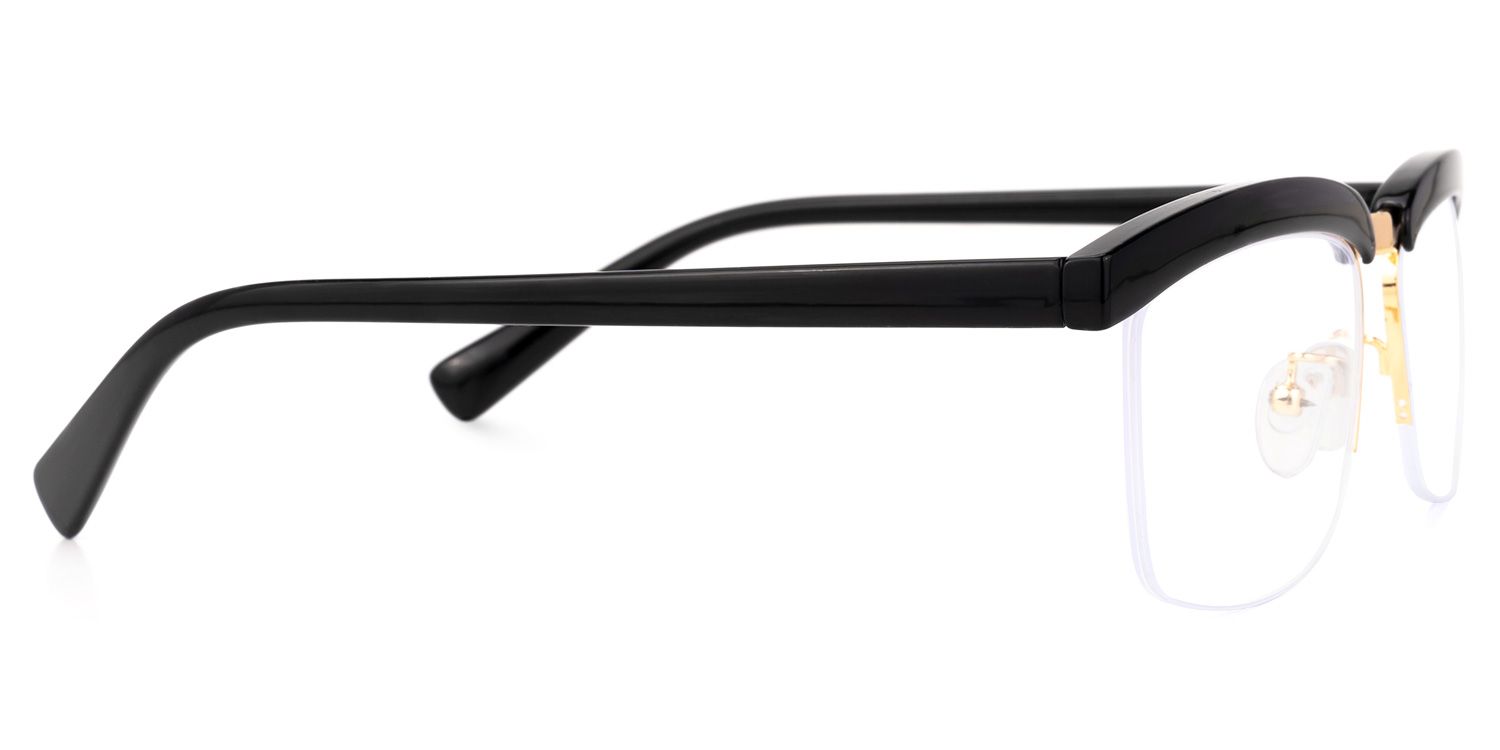 Browline Black Eyeglasses | Vooglam.com 4