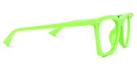 Rectangle Green Eyeglasses | Vooglam.com 