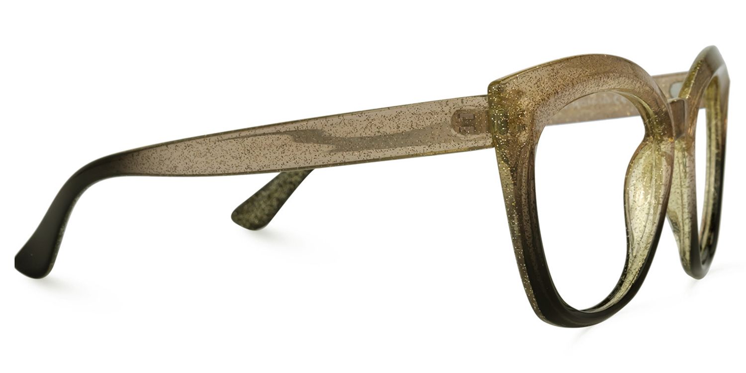 Cat Eye Grey Eyeglasses | Vooglam.com 4