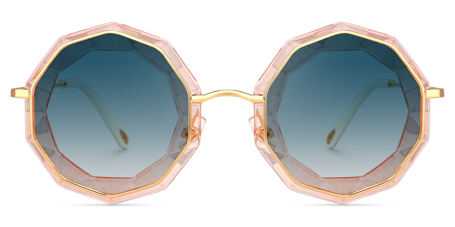 

Aguilar - Geometric Pink Sunglasses