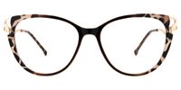 Charito - Cat Eye Tortoise Eyeglasses | Vooglam Angle View