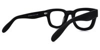 Rectangle Black Eyeglasses | Vooglam.com Side View
